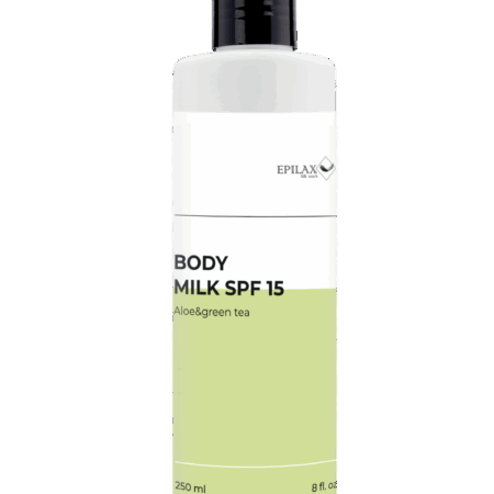 Mleczko do ciała SPF 15 Epilax Aloe & Green Tea– lekkie nawilżenie, ochrona UV