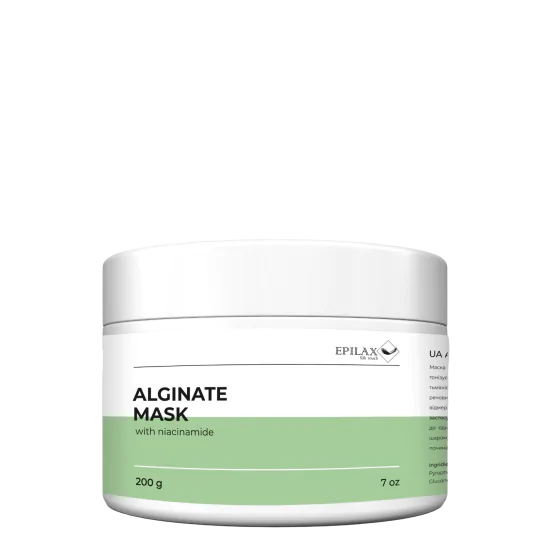 Maska algowa z niacynamidem 200g – nawilżenie i wygładzenie skóry