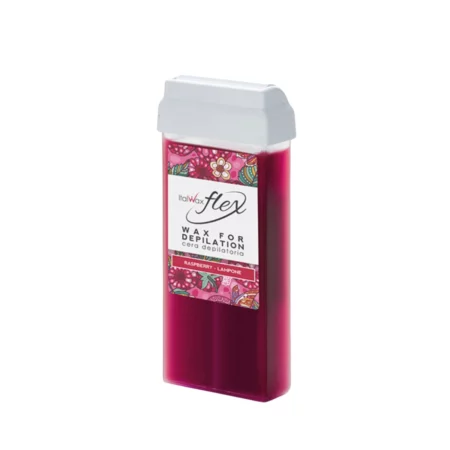 ItalWax Flex Raspberry 100 ml – Wosk w Rolce do Depilacji Dużych Obszarów Ciała