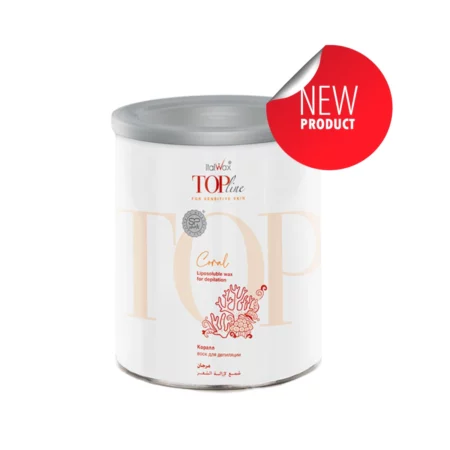 ItalWax Top Line Coral  w puszce 800 ml  – Hipoalergiczny Miękki Wosk w Puszce do Skóry Wrażliwej