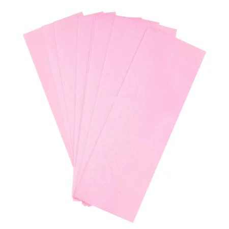 Paski do depilacji z włókniny STANDARD różowe – 100 szt.