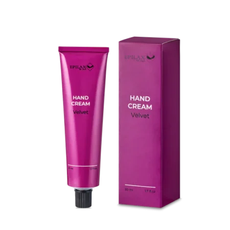 Krem do rąk Velvet Epilax 50 ml – odżywczy z olejem paczuli, masłem shea i skwalanem