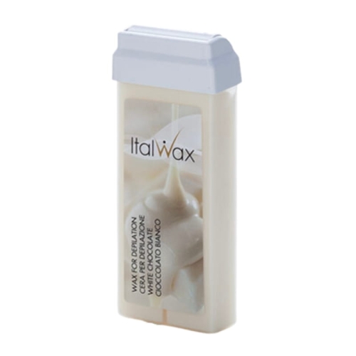 Italwax Wosk do depilacji miękki w rolce White chocolate 100 ml