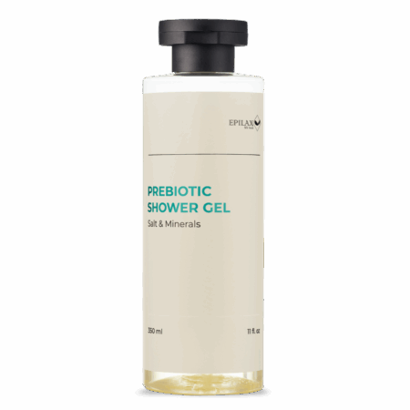 Żel pod prysznic Epilax Salt&Minerals 350 ml – BEZSULFATOWA formuła z prebiotykami i inuliną