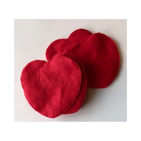Płatki bawełniane SERCA 50 sztuk (Czerwone)