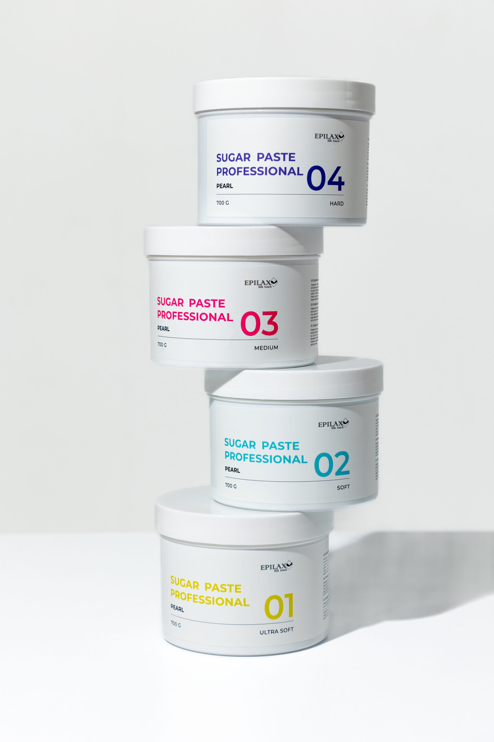 Kolorowa Pasta cukrowa do depilacji PEARL 04 HARD 1400 g (Twarda pasta) - obrazek 2