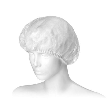 CZEPEK z włókniny typu clip biały opak. 100 szt.