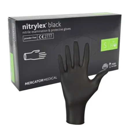Rękawice MERCATOR nitrylex black S