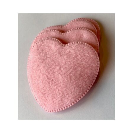 Płatki kosmetyczne w kształcie Serca -różowy – 50 szt.
