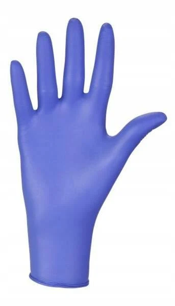 Rękawiczki MERCATOR nitrylex basic (dark blue) L - obrazek 2