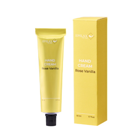 Krem do rąk  Rose Vanilla 50 ml – nawilżająco-odżywczy z masłem shea, olejem oliwkowym i skwalanem