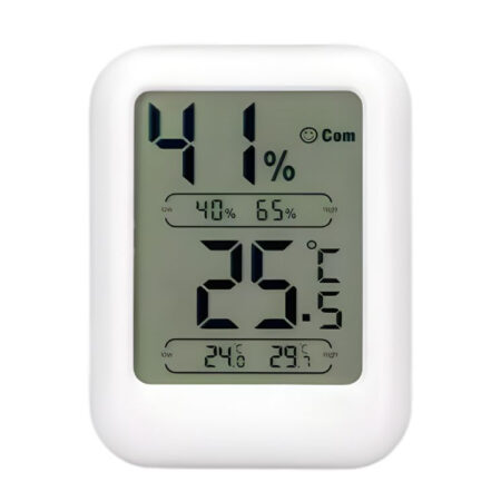 Cyfrowy termometr i higrometr LCD – pomiar temperatury oraz wilgotności powietrza